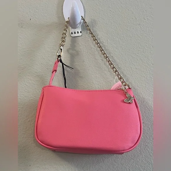 Juicy Couture Wing It Mini Wristlet Purse – Pink Diamond Butterfly - Picture 4 of 10